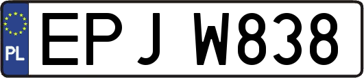 EPJW838