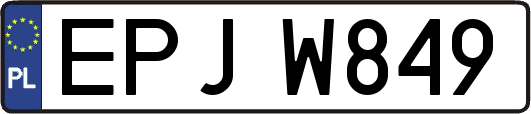 EPJW849
