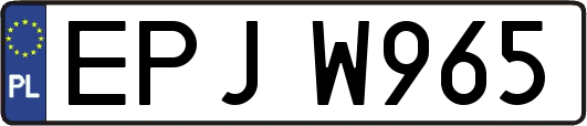 EPJW965