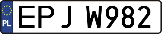 EPJW982