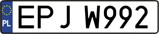 EPJW992