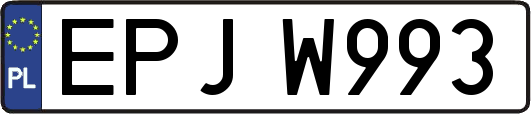 EPJW993