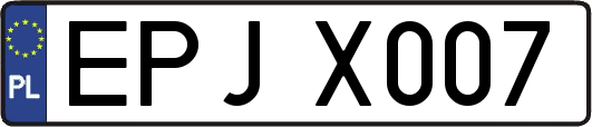 EPJX007