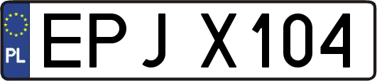 EPJX104