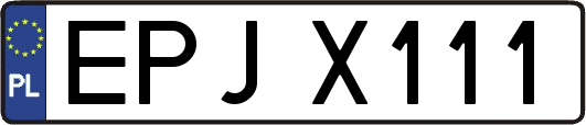 EPJX111