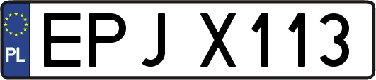 EPJX113