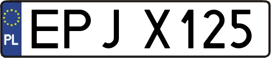 EPJX125