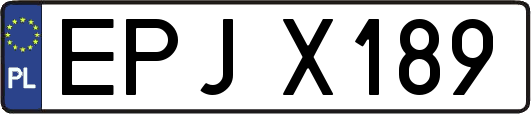 EPJX189