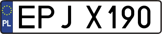 EPJX190