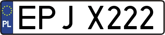 EPJX222