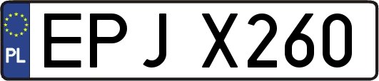 EPJX260