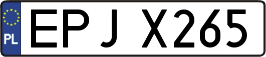 EPJX265