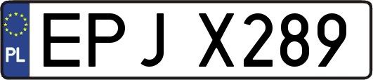 EPJX289