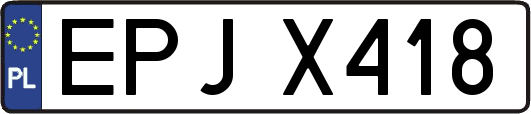 EPJX418