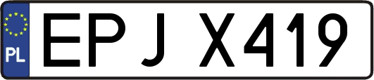 EPJX419