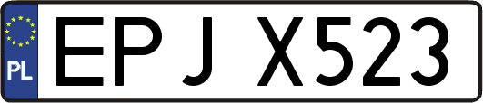 EPJX523