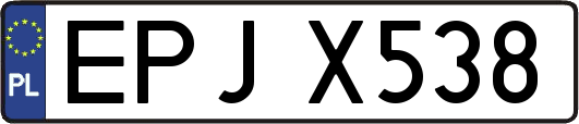 EPJX538