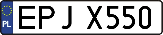 EPJX550