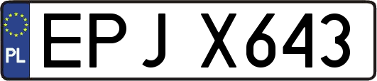 EPJX643
