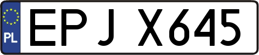 EPJX645