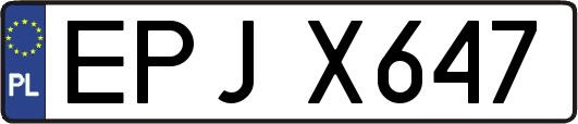 EPJX647