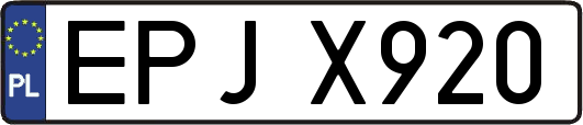 EPJX920