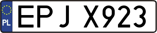 EPJX923