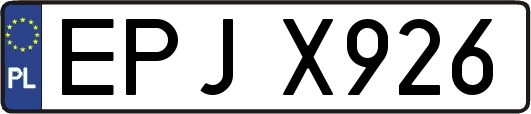 EPJX926