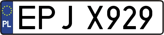 EPJX929