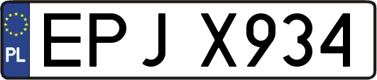 EPJX934