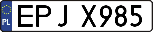 EPJX985