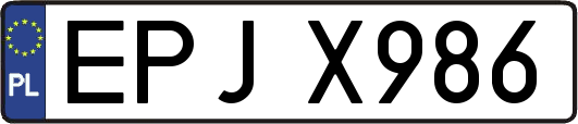 EPJX986