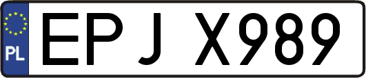 EPJX989