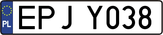 EPJY038