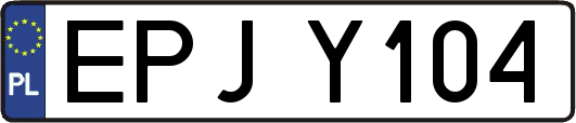 EPJY104