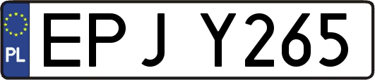 EPJY265