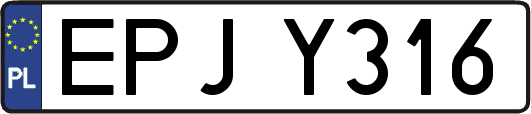 EPJY316