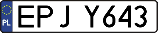EPJY643