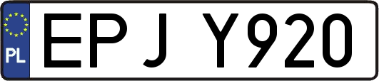 EPJY920
