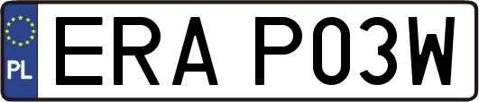 ERAP03W