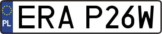 ERAP26W