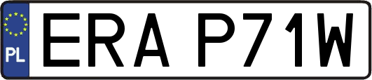 ERAP71W