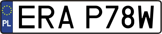 ERAP78W
