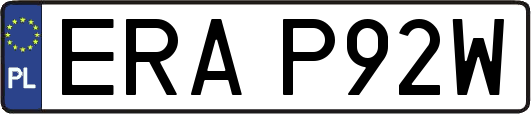 ERAP92W