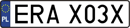 ERAX03X