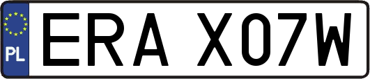 ERAX07W