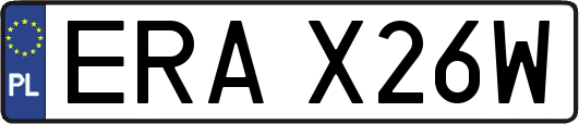 ERAX26W