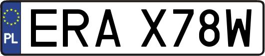 ERAX78W