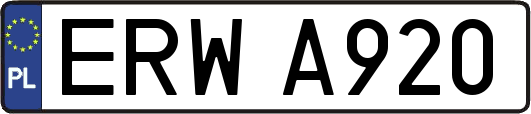 ERWA920