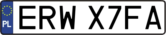 ERWX7FA